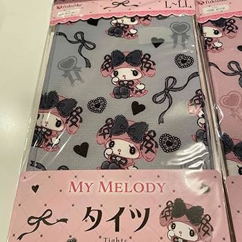 Amazon.co.jp: マイメロ クロミ 総柄タイツ 4足セット LLL